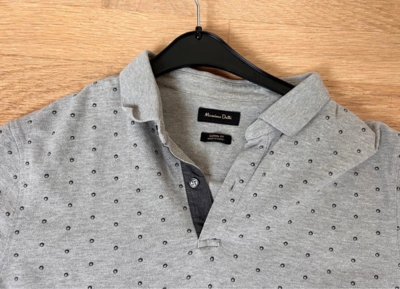 Polo gris Massimo Dutti – photo 3